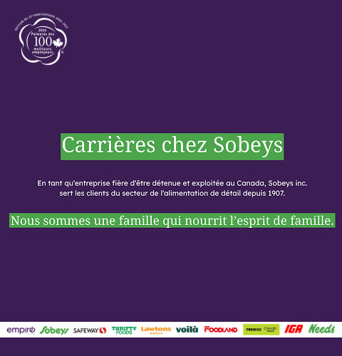 Homepage - Mobile FR- Sobeys Career